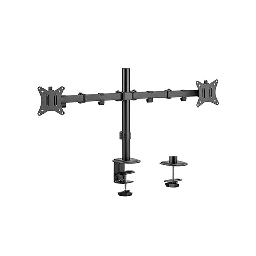Dual-Monitor Steel Articulating Monitor Mount | For 17-32 Inch | LDT66-C024