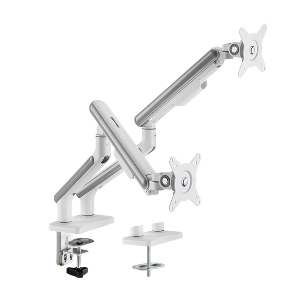 Dual-Monitor Slim Mechanical Sprig Monitor Arm | For 17-32 Inch | LDT68-C024