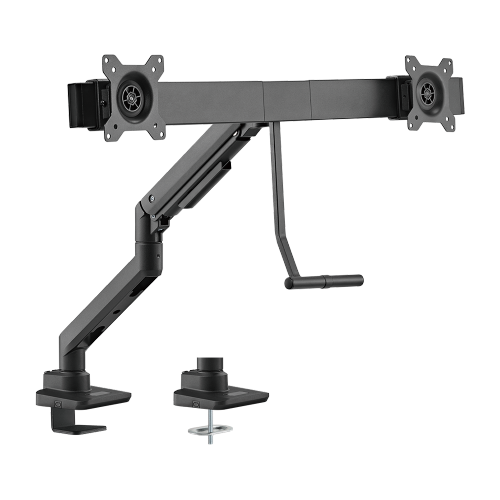 Fabulous Desk-Mounted Gas Spring Dual Monitor Arm | For 17-32 Inch | LDT69-C022